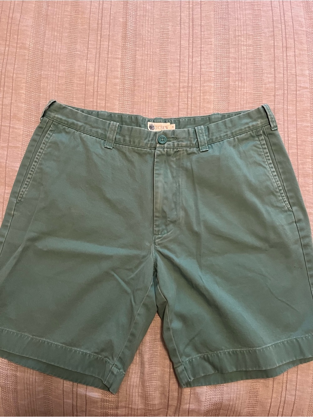 J. Crew Men’s Green Cotton Chino Shorts